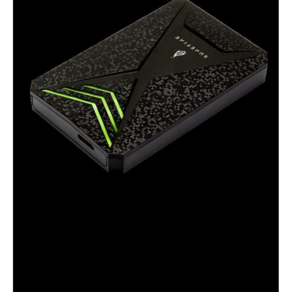 Externi hard disk SureFire #53682 Gaming Bunker HDD 2.5" USB 3.2 Gen1 2TB crni, 53682 - Slika 3