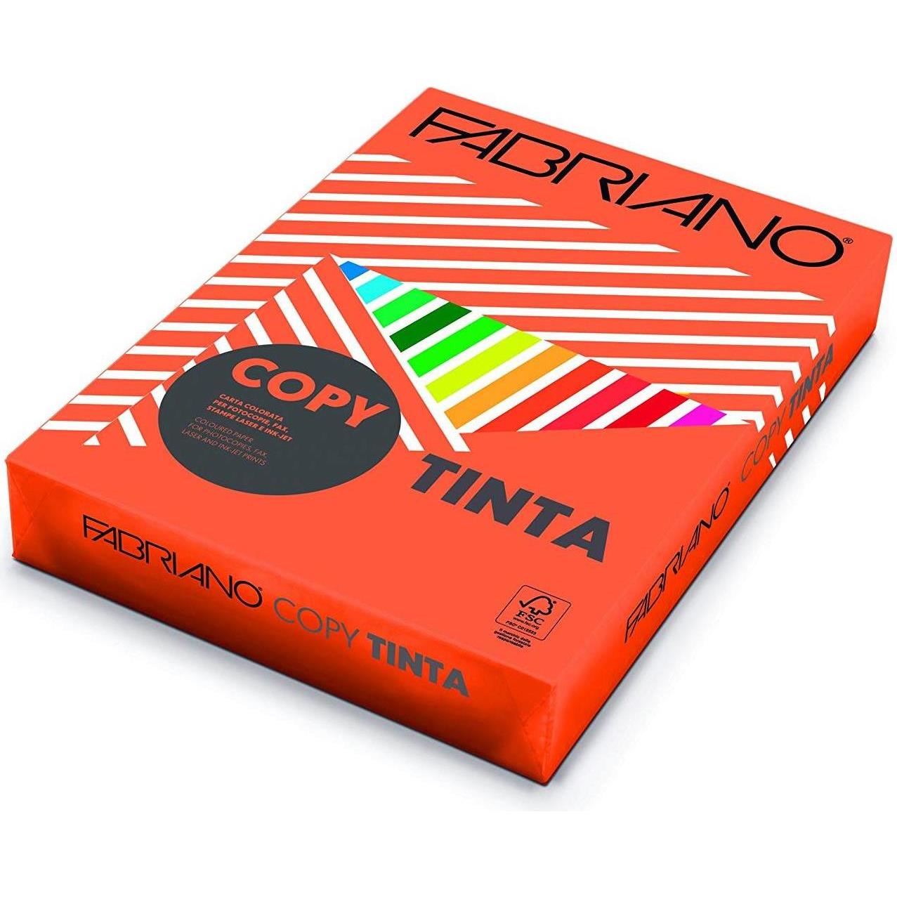 Papir Fabriano copy A4/160g arancio 250L ,62016021