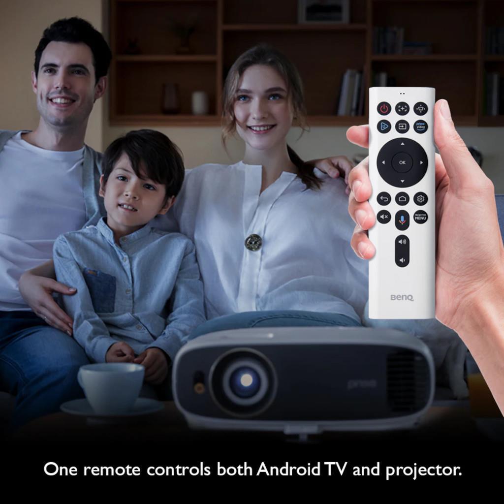 Projektor BenQ TH685i, 1920x1080 FHD HDR, 3500lm, 1.3x, VGA, HDMI, USB-A, Google Android Tv, 9H.JNK77.17E