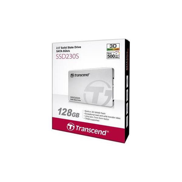 SSD Transcend 128GB SATA SSD230S 3D Nand, TS128GSSD230S