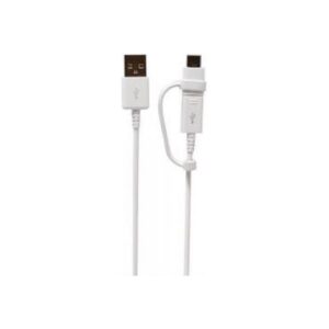 USB KABEL ORIGINAL ZA SAMSUNG EP-DG930DWE COMBO 2U1 MIKRO I TIP C BIJELI BLISTER