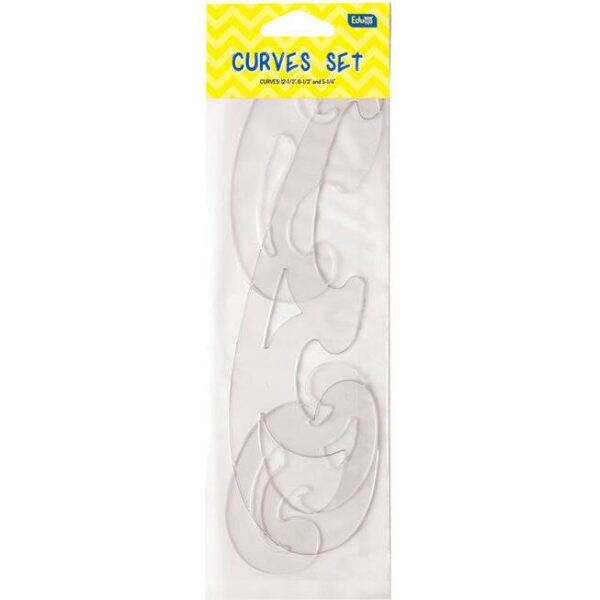 Krivuljar pk3 Educa prozirni blister, 000000103