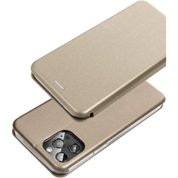 Torbica Book Forcell Elegance do XIAOMI POCO M4 PRO 5G / Redmi Note 11T 5G / Redmi Note 11S 5G zlatna, 5903396150784