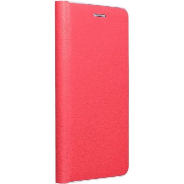 Torbica Forcell LUNA Book Silver do SAMSUNG A13 5G / A04S crvena, 5903396136948