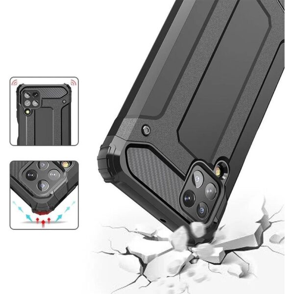 Maskica Forcell ARMOR do SAMSUNG Galaxy A22 LTE ( 4G ) crni, 5903396126727 - Slika 3
