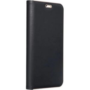 Torbica Forcell LUNA Book Carbon do IPHONE 13 PRO crni, 5903396120695