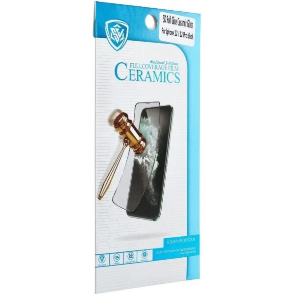 5D Full Glue Ceramic Glass - do Xiaomi Poco X3 / X3 NFC / X3 Pro crni, 5903396115578 - Slika 2
