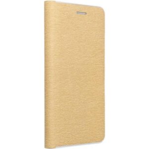 Torbica Forcell LUNA Book Silver do SAMSUNG S21 zlatna, 5903396093548