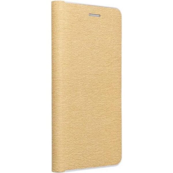 Torbica Forcell LUNA Book Silver do SAMSUNG S21 zlatna, 5903396093548