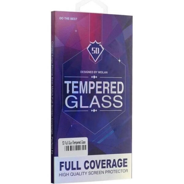 Zaštitno staklo 5D Full Glue Samsung Galaxy A12 black, 5903396090233