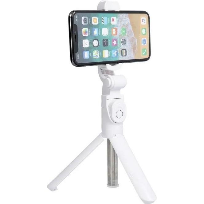 Combo selfie stick with tripod and remote control bluetooth white SSTR-12, 5903396072635 - Slika 3