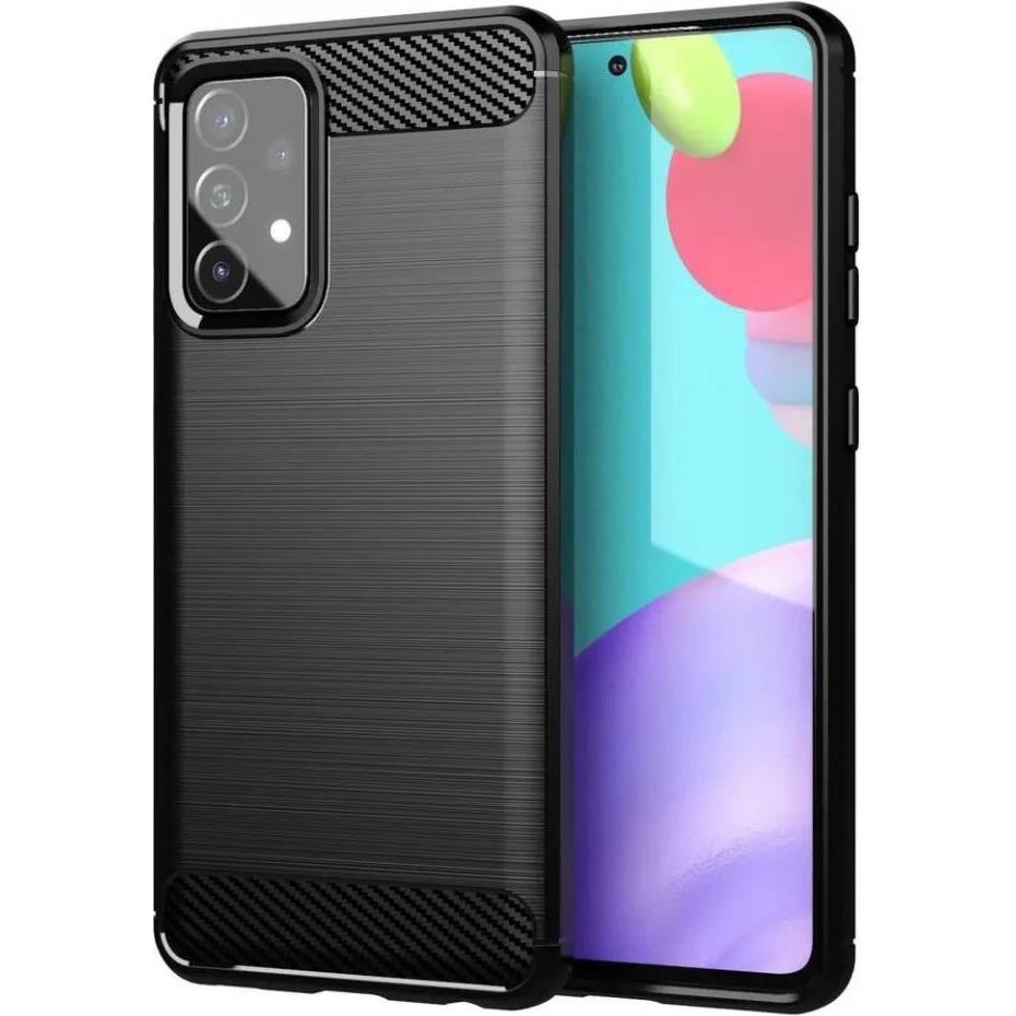 Maskica Forcell CARBON do SAMSUNG Galaxy A52 5G / A52 LTE ( 4G ) / A52S crni, 5903396096075