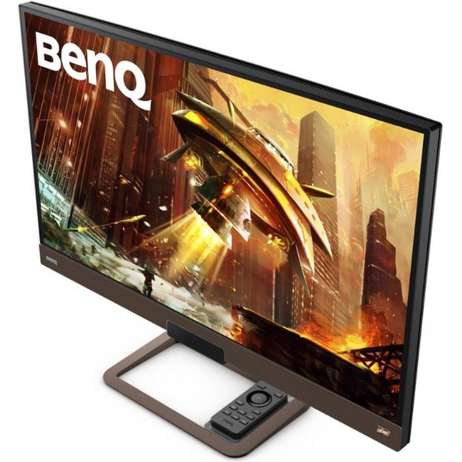 Monitor LED 27" BenQ EX2780Q, IPS, QHD (2560x1440), HDMIx2, DP, USB-C, Freesync, 144Hz, HDR, bi+, 9H.LJ8LA.TBE