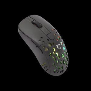 White Shark MIŠ GM-9004 TRISTAN Crni RGB / 12.800 dpi