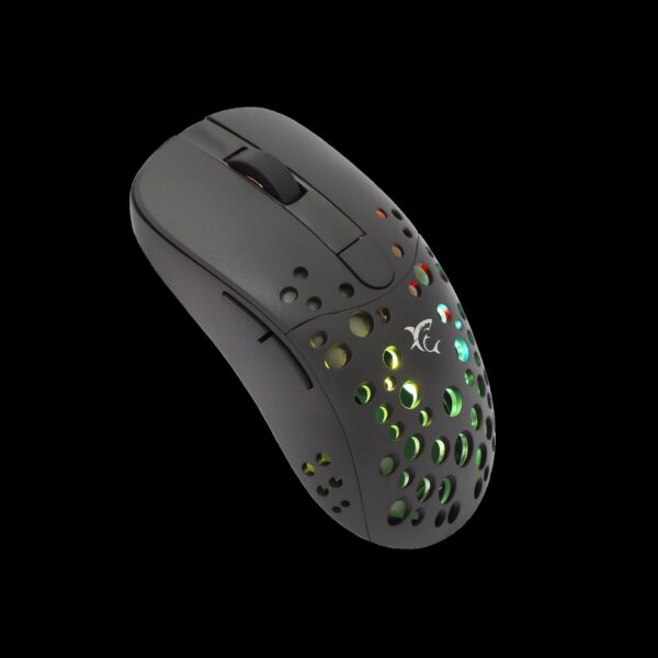 White Shark MIŠ GM-9004 TRISTAN Crni RGB / 12.800 dpi