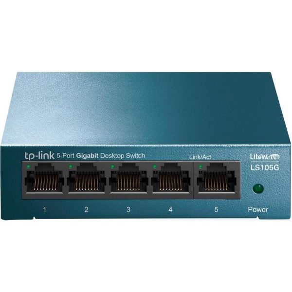 TP-Link LS105G, 5-Port Gigabit Switch, steel, LS105G