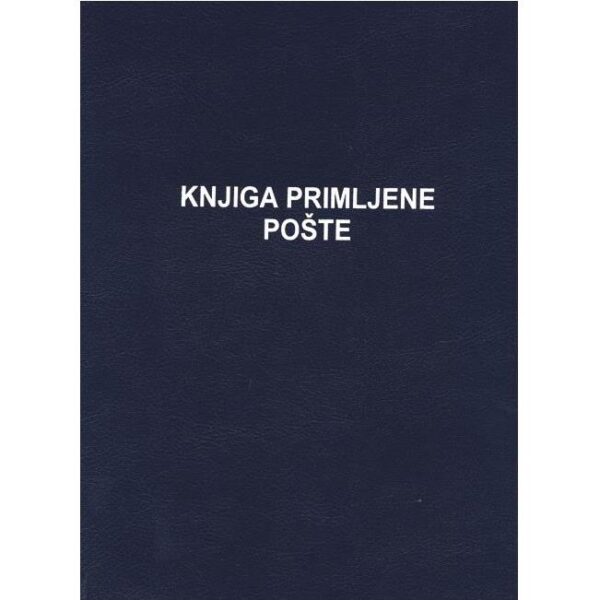 Obrazac B-140a knjiga primljene pošte Fokus, 000006482
