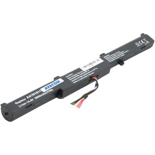 Avacom baterija Asus G553 GL753 N552 14,4V 2600mAh,NOAS-G553-N26