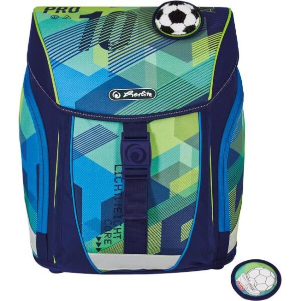Torba školska anatomska Filolight Green Goal Herlitz 50037957, 000048626