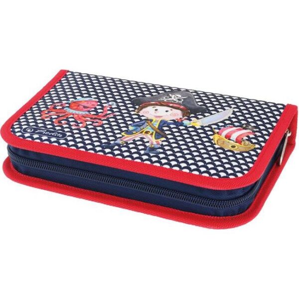 Pernica puna 1zip 2preklopa Pirate Herlitz 50038282
