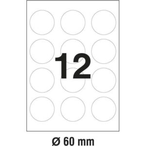 Etikete ILK fi-60mm pk100L Markin 210R310