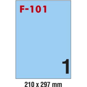 Etikete ILK 210x297mm pk100L Fornax F-101 plave