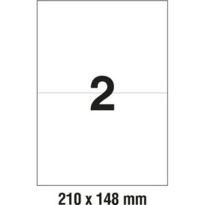 Etikete ILK 210x148mm pk100L Zweckform 3655