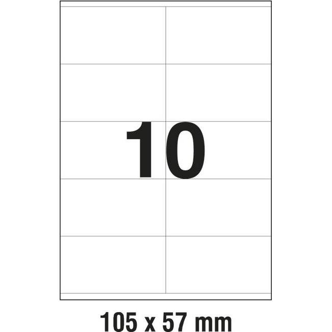 Etikete ILK 105x57mm pk100L Zweckform 3425