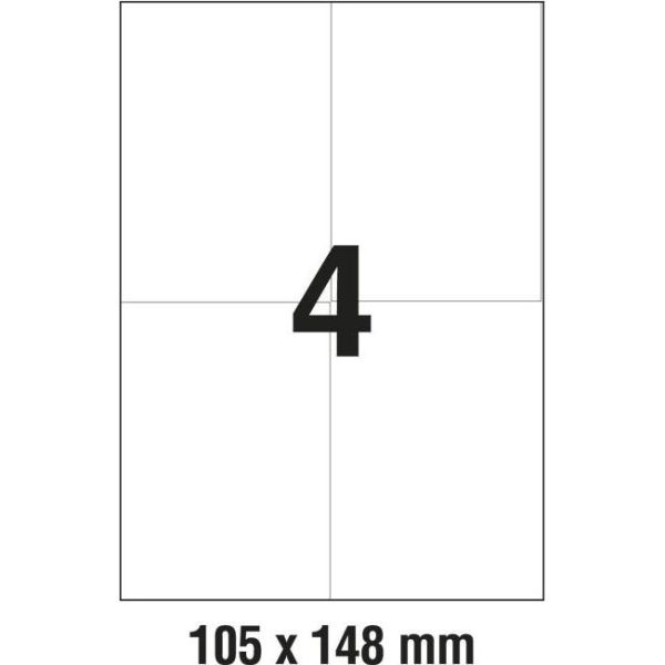 Etikete ILK 105x148mm pk100L Zweckform 3483