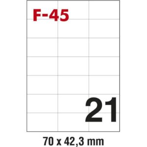 Etikete ILK 70x42,3mm pk100L Fornax F-45