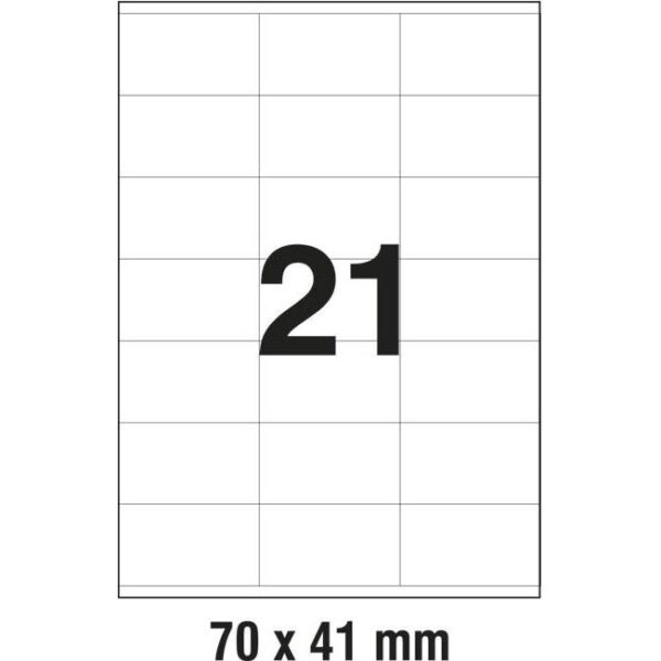 Etikete ILK 70x41mm pk100L Zweckform 3481