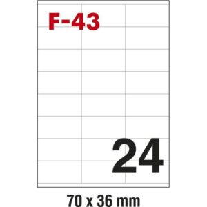 Etikete ILK 70x36mm pk100L Fornax F-43