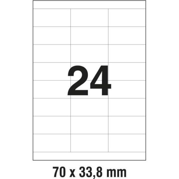 Etikete ILK 70x33,8mm pk100L Zweckform 3664