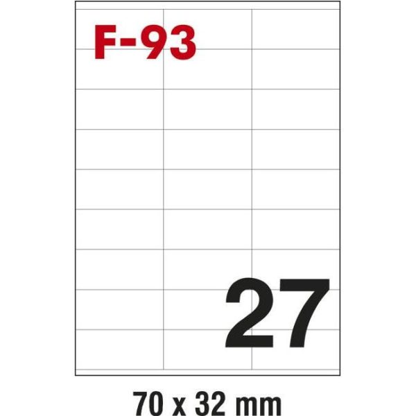 Etikete ILK 70x32mm pk100L Fornax F-93