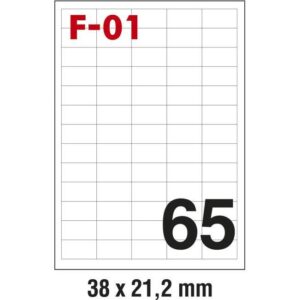 Etikete ILK 38x21,2mm pk100L Fornax F-01, 000024759