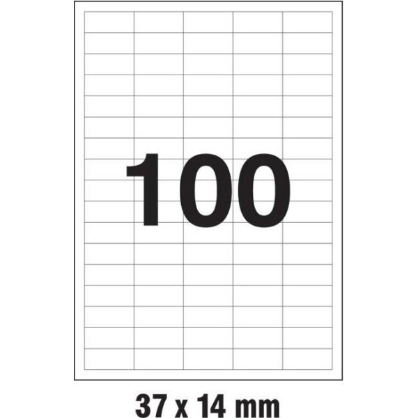 Etikete ILK 37x14mm pk100L Markin 210A401