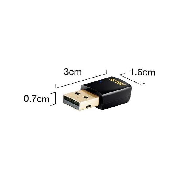 Wireless USB adapter Asus USB-AC51, 90IG00I0-BM0G00 - Slika 2