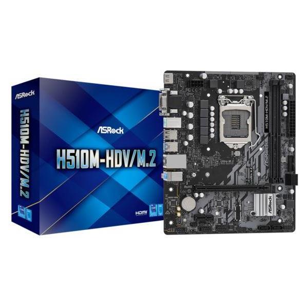 Asrock Intel LGA1200 H510M-HDV M.2