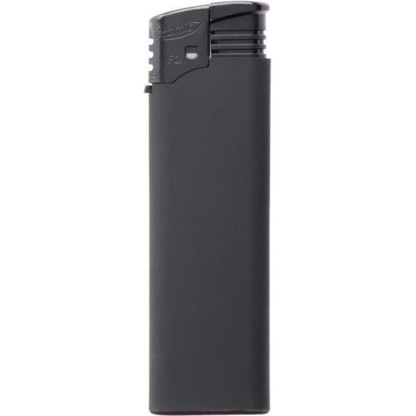 Upaljač elektronski gumirani mat Atomic F2 Rubber crno/crni