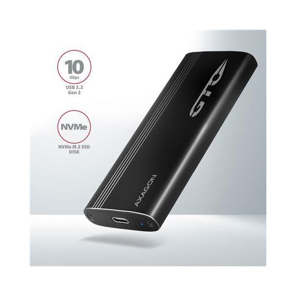 HDD DOD Ladica M.2 NVMe -> USB-C 3.2 Gen2, EEM2-GTO, AXA, EEM2-GTO - Slika 5