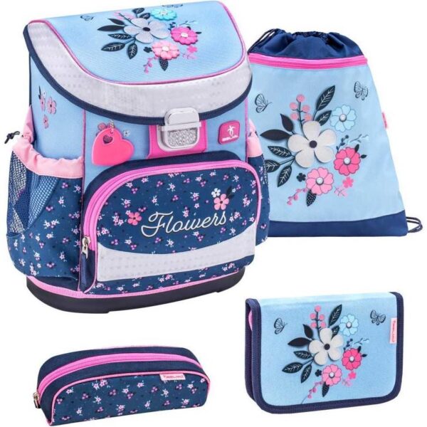 Torba školska Belmil mini-fit flower patch 2 405-33/44 - Slika 2