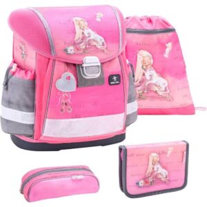 Torba školska Belmil classy balett dark pink 403-13/119