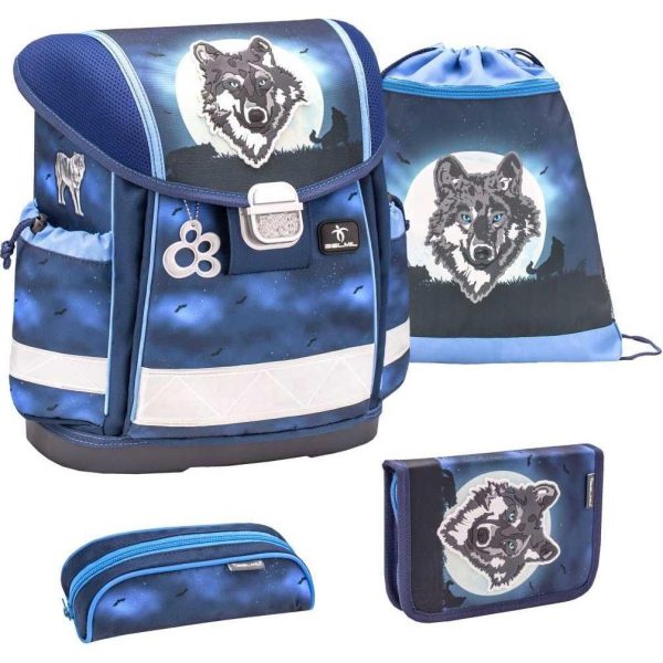 Torba školska Belmil classy wolf moon 403-13/74