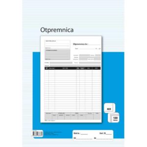 Obrazac A-23a/NCR otpremnica A4 Fokus