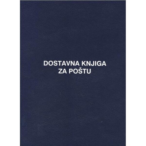 Obrazac B-143a dostavna knjiga za poštu Fokus