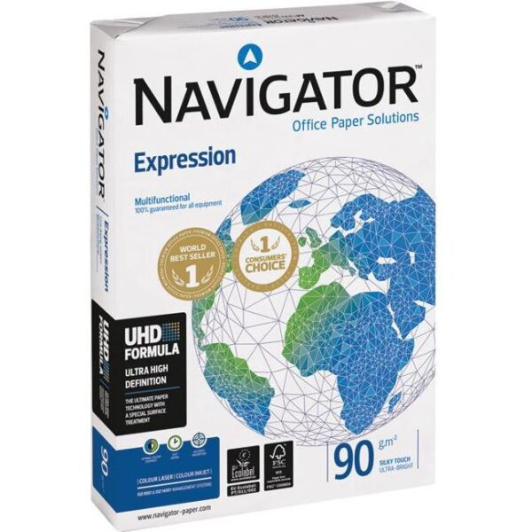 Papir ILK Navigator A4 90g Expression pk500 Soporcel