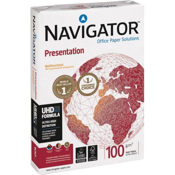Papir ILK Navigator A3 100g Presentation pk500 Soporcel - Slika 2