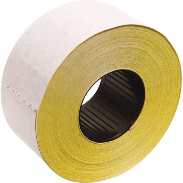 Etikete u roli 26x16mm četvrtaste dvoredne pk36 Printex žute