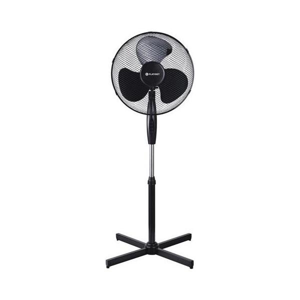 Ventilator Platinet samostojeći crni, PSF1616B