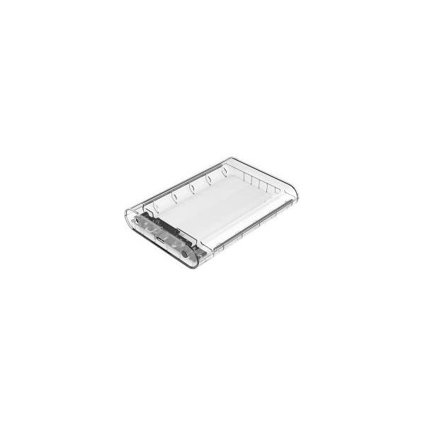 Orico vanjsko kućište 3.5" SATA HDD, tool free, USB3.0, prozirno ,(ORICO 3139U3-EU-CR-BP)